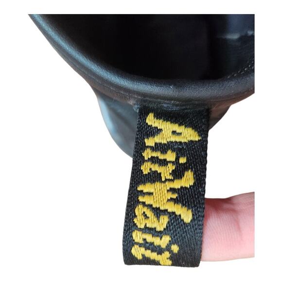 Dr martens 1460J black combat boots kids size 3 airwair lace up/ zip up boots - Picture 9 of 16